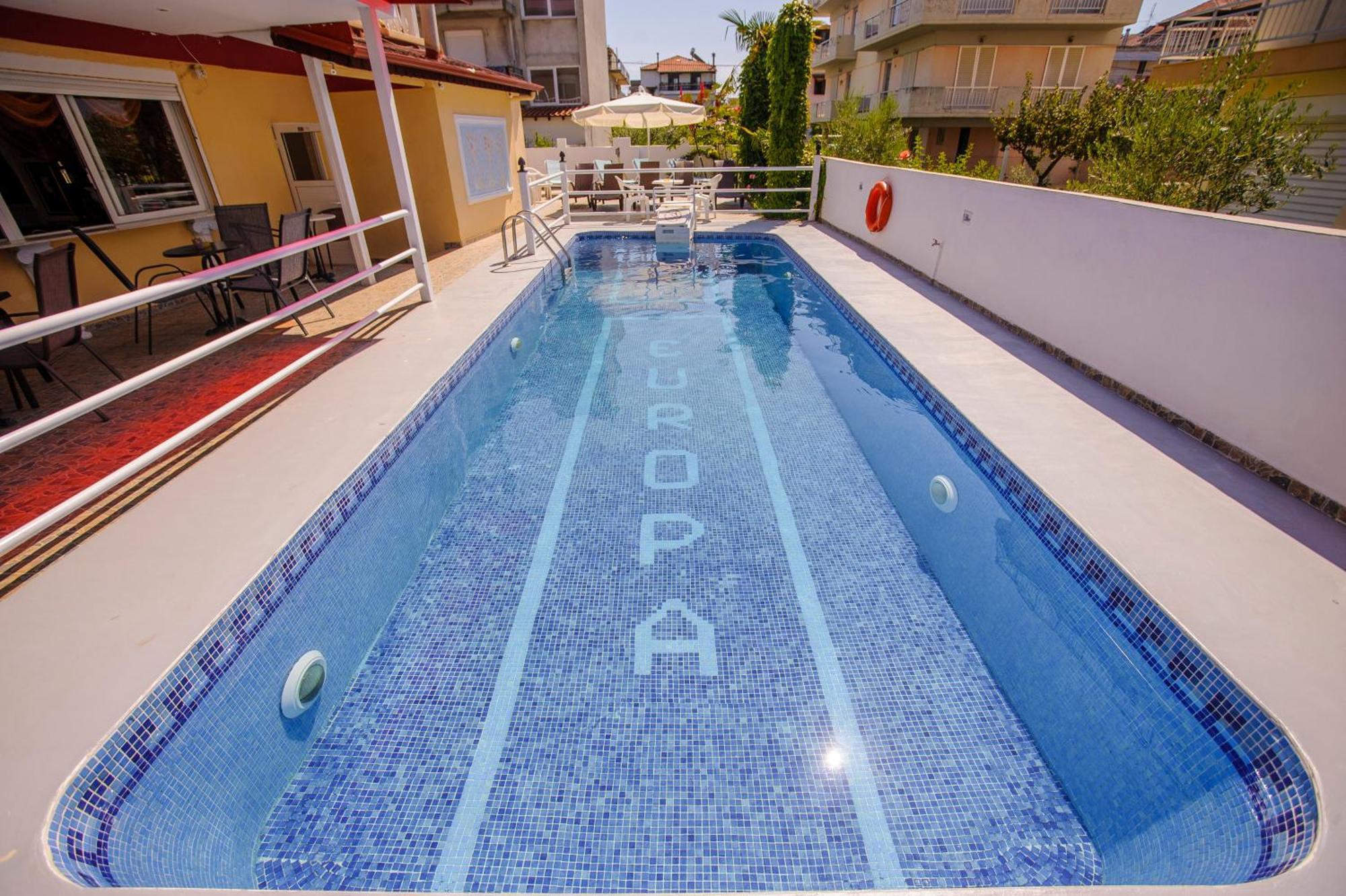 Hotel Europa Olympiaki Akti Bagian luar foto